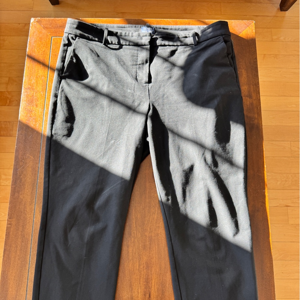 J. Crew Women's Black Ankle Pants